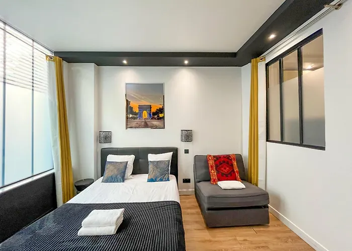 Urbanflat 173 - Beautiful Near Montparnasse Апартаменты *